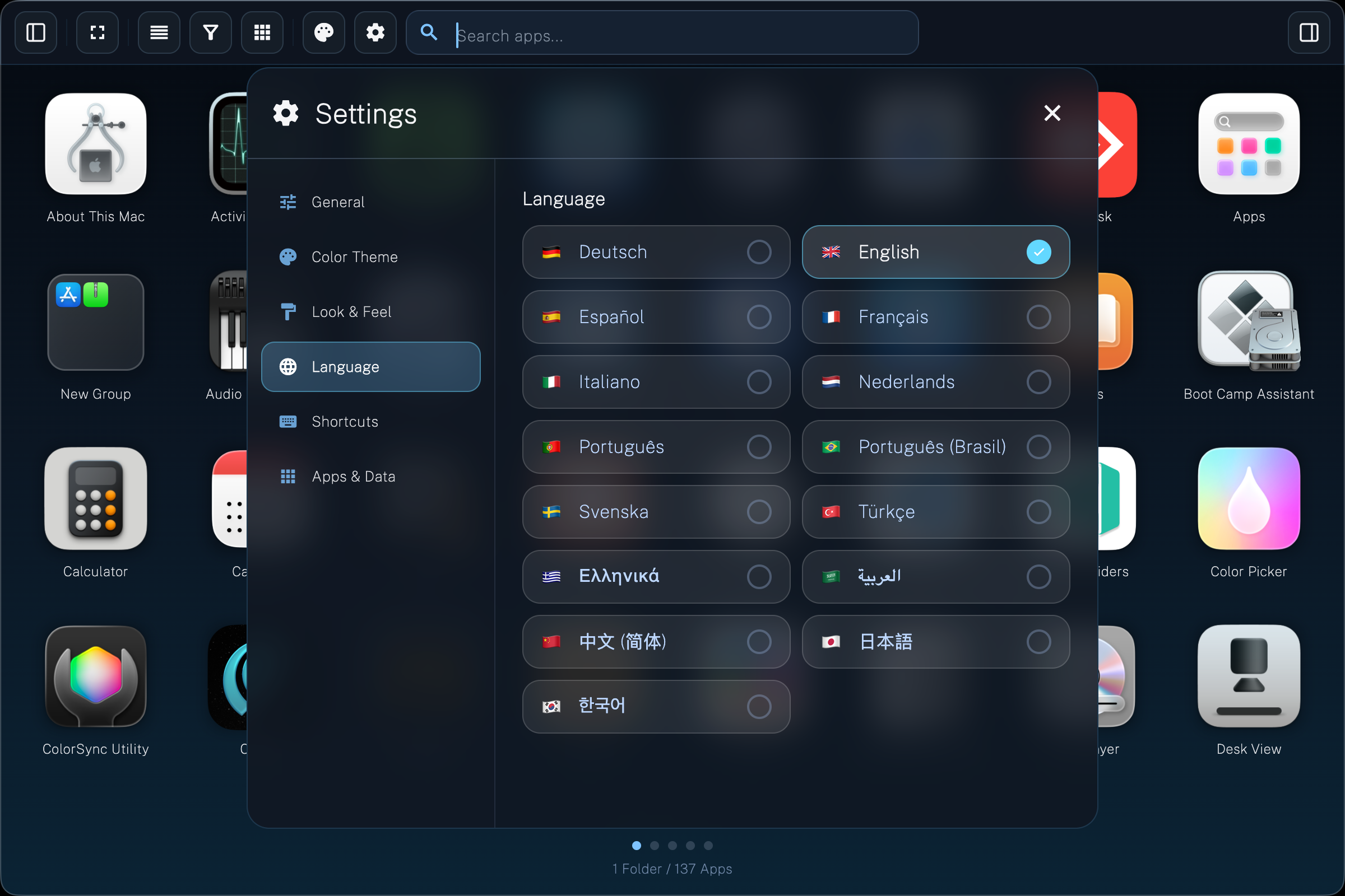 16 languages worldwide